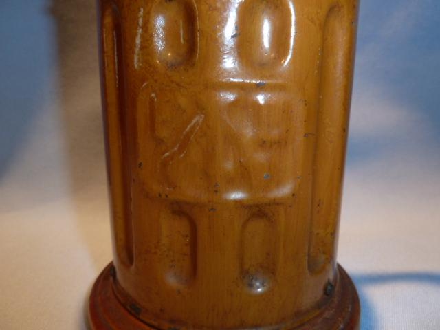 ANTIQUE F&B TRE-SPADE ROUND COFFEE GRINDER