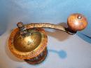 ANTIQUE F&B TRE-SPADE ROUND COFFEE GRINDER