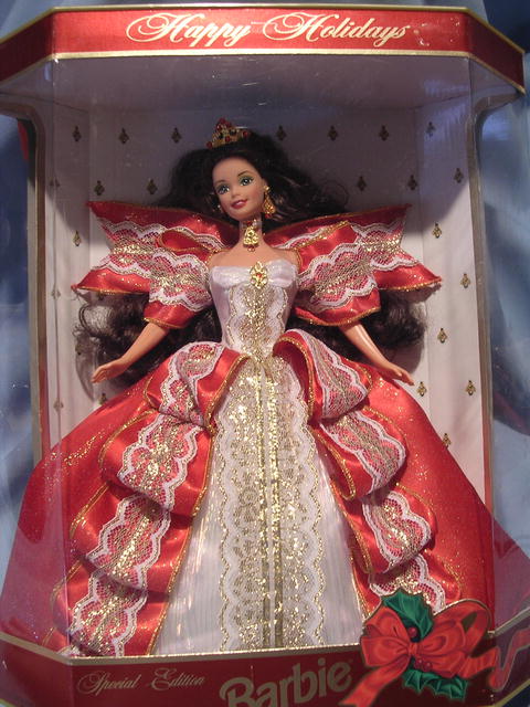 1997 SPECIAL EDITION HAPPY HOLIDAYS BARBIE CHRISTMAS DOLL NRFB
