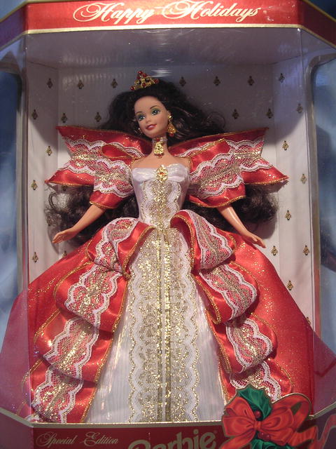 1997 SPECIAL EDITION HAPPY HOLIDAYS BARBIE CHRISTMAS DOLL NRFB