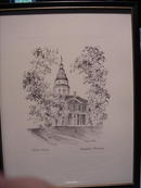FRAMED PENCIL DRAWING