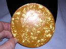 BAKELITE BUTTERSCOTCH COLOR TRAVEL MIRROR