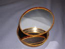 BAKELITE BUTTERSCOTCH COLOR TRAVEL MIRROR
