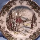 JOHNSON BROTHERS FRIENDLY VILLAGE 10 INCH DINNER PLATE