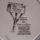 JOHNSON BROTHERS FRIENDLY VILLAGE 10 INCH DINNER PLATE