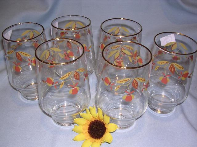HALL AUTUMN LEAF 16 OZ TALL TUMBLER BROCKWAY