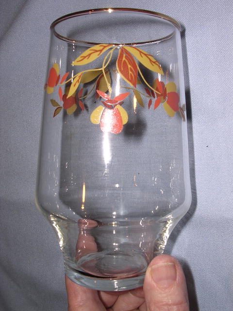 HALL AUTUMN LEAF 16 OZ TALL TUMBLER BROCKWAY