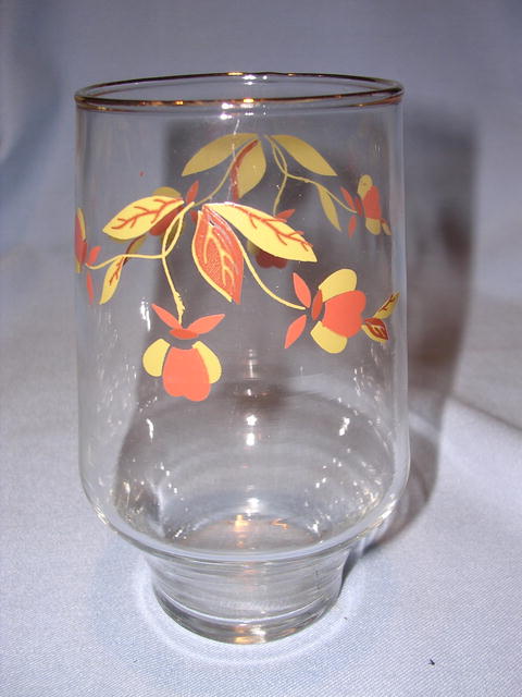HALL AUTUMN LEAF 16 OZ TALL TUMBLER BROCKWAY