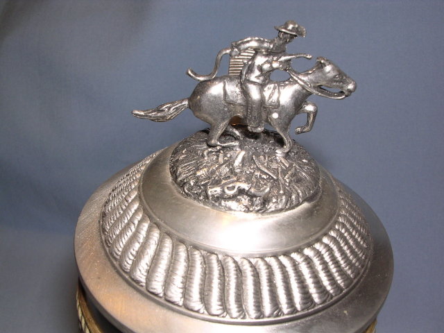 WINCHESTER MODEL 94 ANNIVERSARY LIDDED STEIN BY GERZ ORIG BOX