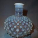 ANCHOR HOCKING MOONSTONE OPALESCENT BUD VASE PERFUME