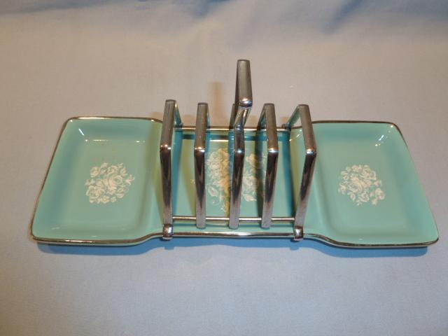 MIDWINTER STYLECRAFT RHAPSODY TOAST RACK WITH JAM DISH