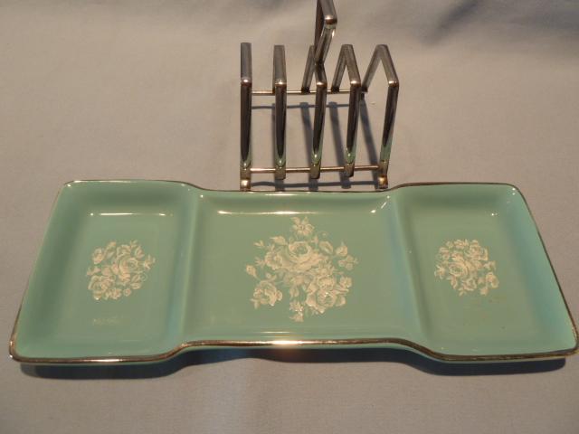 MIDWINTER STYLECRAFT RHAPSODY TOAST RACK WITH JAM DISH