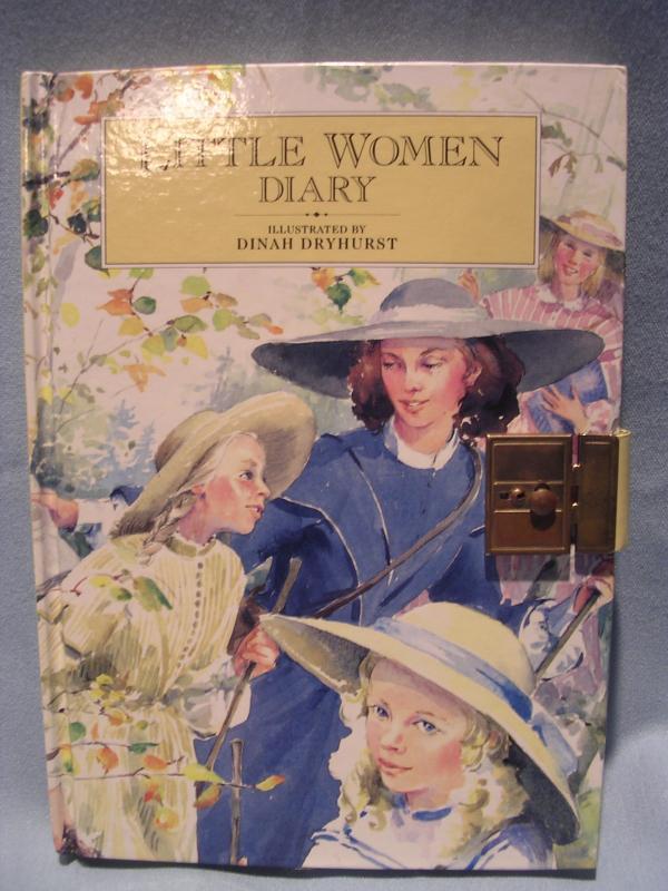 Vintage Little Women Illustrated Diary Daily Planner Perpetual HB