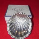 JOERIA PLATER SUAREZ SILVER SHELL PIN DISH ORIG BOX SPAIN