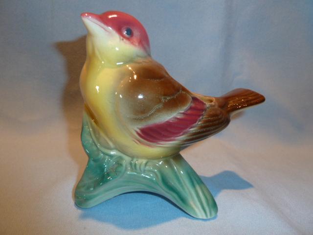 ROYAL COPLEY KINGLET BIRD PLANTER