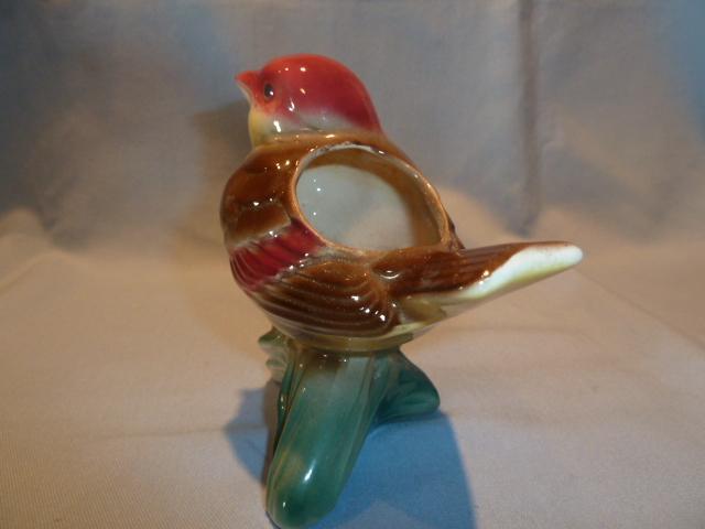 ROYAL COPLEY KINGLET BIRD PLANTER