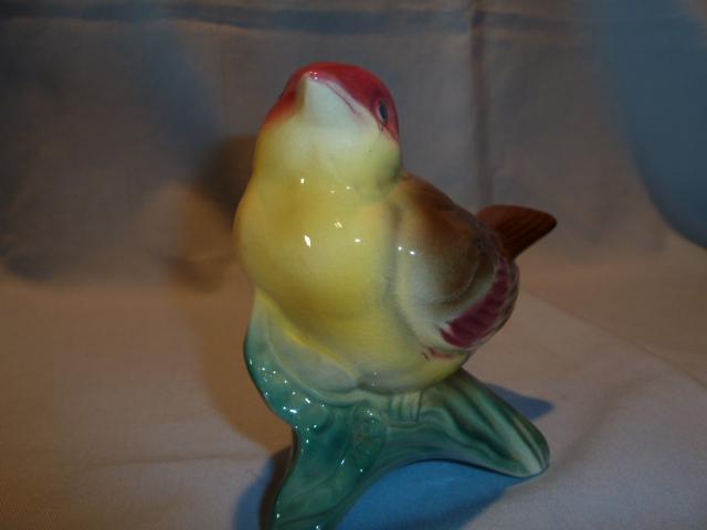 ROYAL COPLEY KINGLET BIRD PLANTER