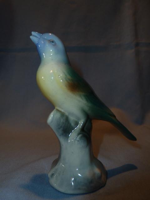 ROYAL COPLEY BLUE BIRD FIGURINE