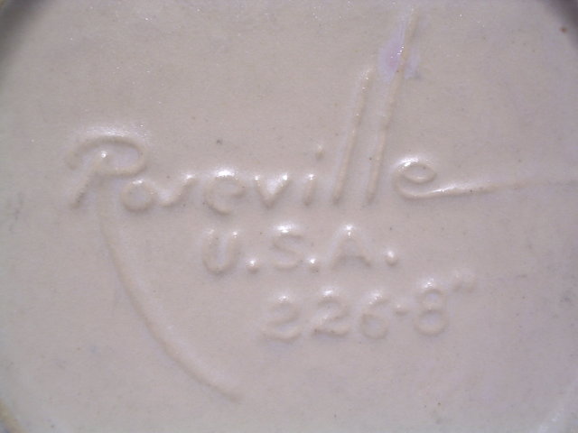 ROSEVILLE PRIMEROSE 226-8 HANDLED BOWL