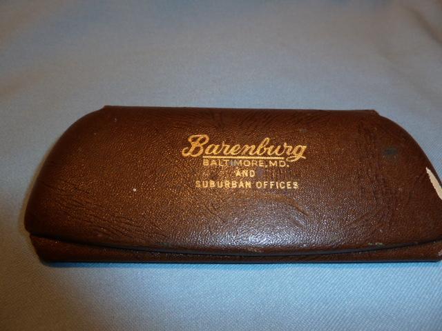 VINTAGE 12K GOLD FILLED BIFOCAL WIRE RIM GLASSES IN ORIG CASE