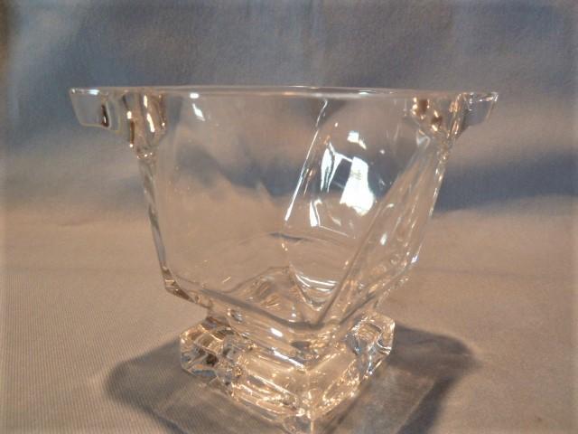 FOSTORIA TRANSITION CRYSTAL CREAM AND SUGAR