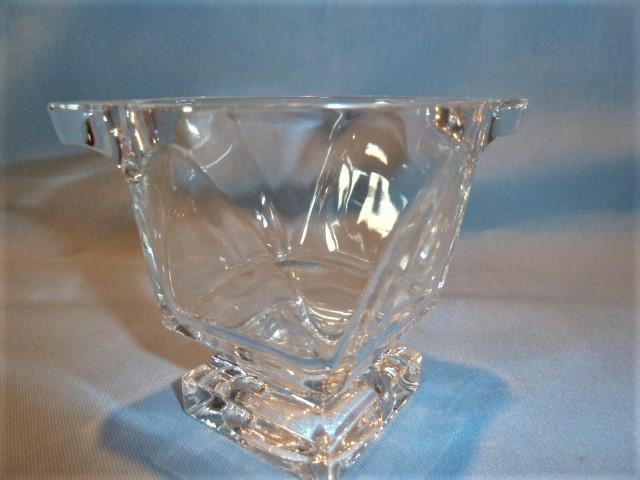 FOSTORIA TRANSITION CRYSTAL CREAM AND SUGAR