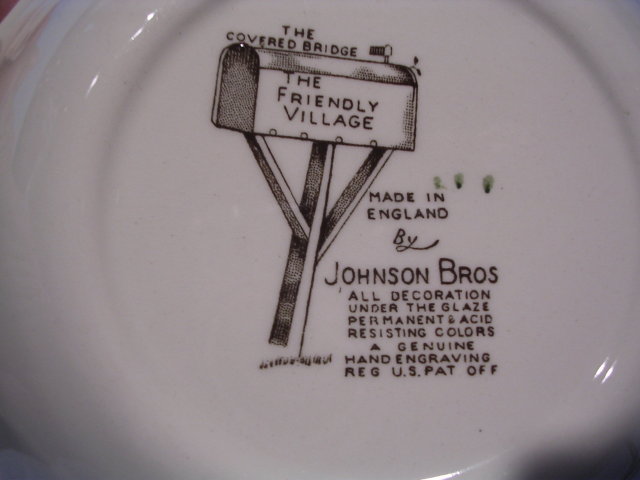 JOHNSON BROTHERS ENGLAND