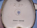 GOEBEL 4 PIECE FRIAR TUCK SUGAR, CREAMER AND TRAY SET