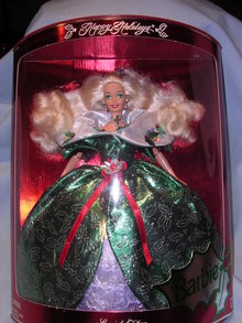 BARBIE 1995 HAPPY HOLIDAYS SPECIAL EDITION CHRISTMAS DOLL
