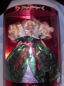 BARBIE 1995 HAPPY HOLIDAYS SPECIAL EDITION CHRISTMAS DOLL