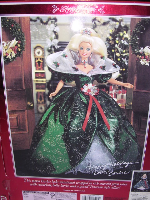BARBIE 1995 HAPPY HOLIDAYS SPECIAL EDITION CHRISTMAS DOLL