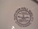 HALL JEWEL TEA AUTUMN LEAF DESERT PLATE 7 1/4 INC