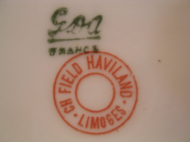 GDA HAVILAND ROSE ROSEBUD HAIR RECEIVER