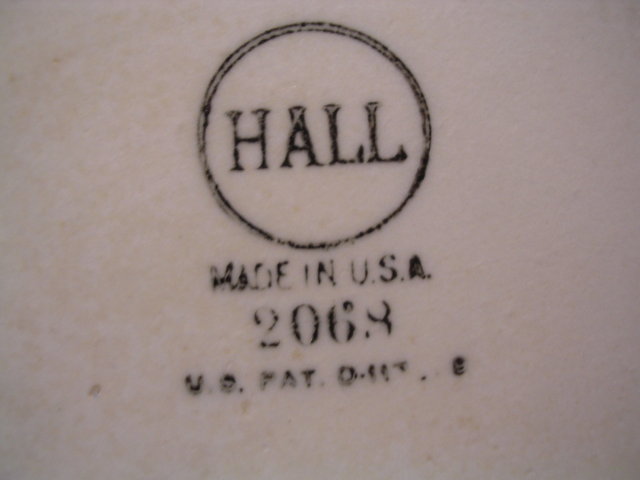 HALL CHINA SUNDIAL DELPHINIUM BLUE COVERED CASSEROLE