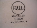 HALL CHINA SUNDIAL DELPHINIUM BLUE COVERED CASSEROLE