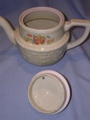 ENTERPRISE ALUMINUM DRIP-O-LATOR POTTERY TEA COFFEE POT