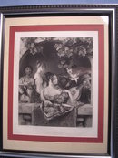 FRAMED STEEL ENGRAVING