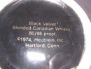 BLACK VELVET CANADIAN WHISKEY WATER PITCHER
