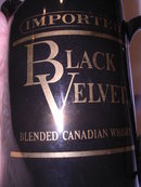 BLACK VELVET CANADIAN WHISKEY WATER PITCHER