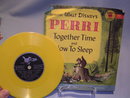 WALT DISNEY'S PERRI TOGETHER TIME & NOW TO SLEEP 78RPM GOLDEN RECORD W/ SLEEVE