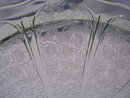 JEANNETTE CHERRY BLOSSOM GREEN DEPRESSION MASTER BERRY BOWL