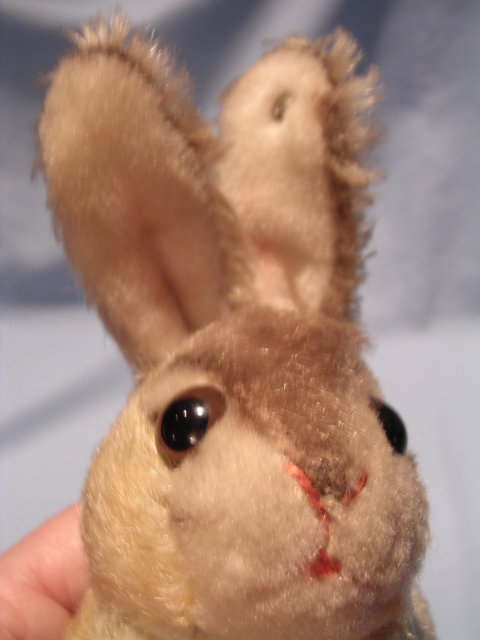 STEIFF JOINTED NECK STUFFED RABBIT