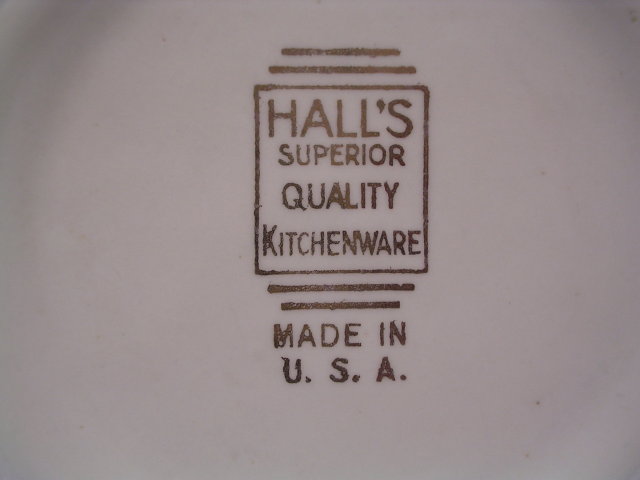 HALL'S RED POPPY RADIANCE 7 1/2 INCH BOWL