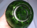 ANTIQUE ACORN GREEN PANEL GLASS SYRUP JUG PITCHER WITH HELMET LID