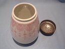 ANTIQUE CHINA PINK DECORATED SUGAR SHAKER MUFFINEER AUSTRIA