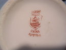 ANTIQUE CHINA PINK DECORATED SUGAR SHAKER MUFFINEER AUSTRIA