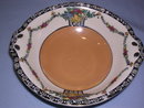 NORITAKE FLORAL FRUIT LUSTERWARE HANDLED BOWL