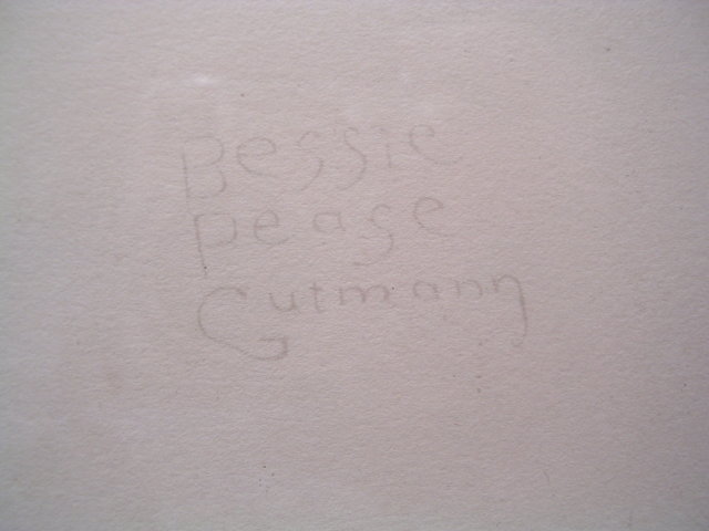ORIGINAL BESSIE PEASE GUTMANN