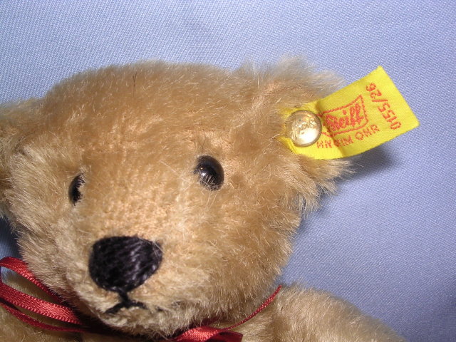STIEFF MARGARET STRONG GOLD MOHAIR TEDDY BEAR #0155/26