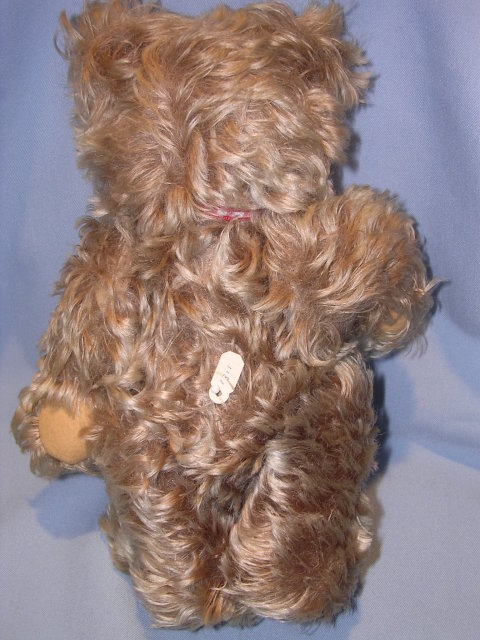 STEIFF ZOTTY MOHAIR 10 TEDDY BEAR W/ EAR BUTTON